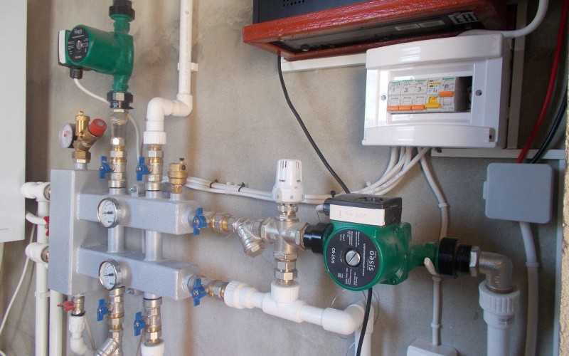 Монтаж компактной комбинированной котельной в Владиславовке.