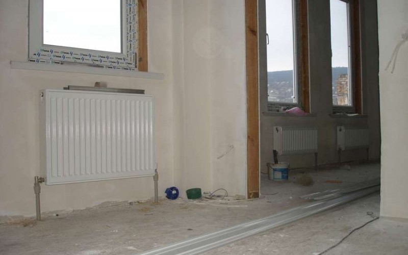 Система отопления дома из СИП панелей