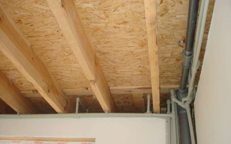 Разводка труб отопления в СИП доме