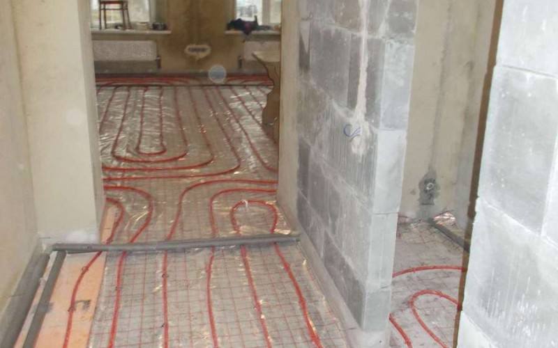 Отопление радиаторами и теплым полом в квартире