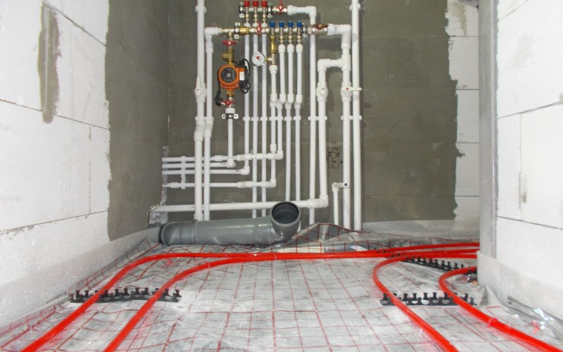 Монтаж разводки водопровода