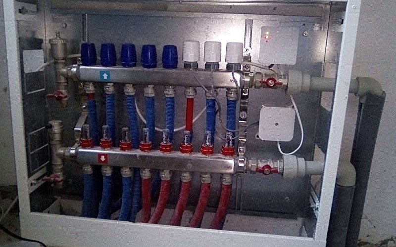 Коллектор теплого пола