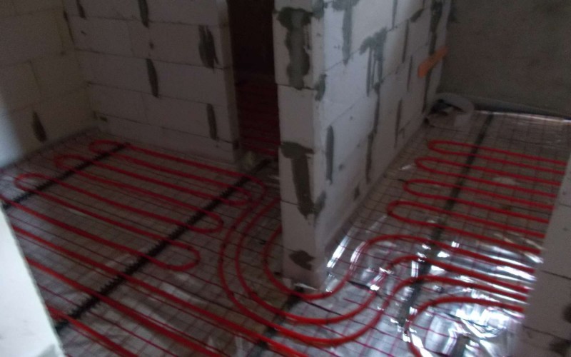 Теплые полы в частном доме