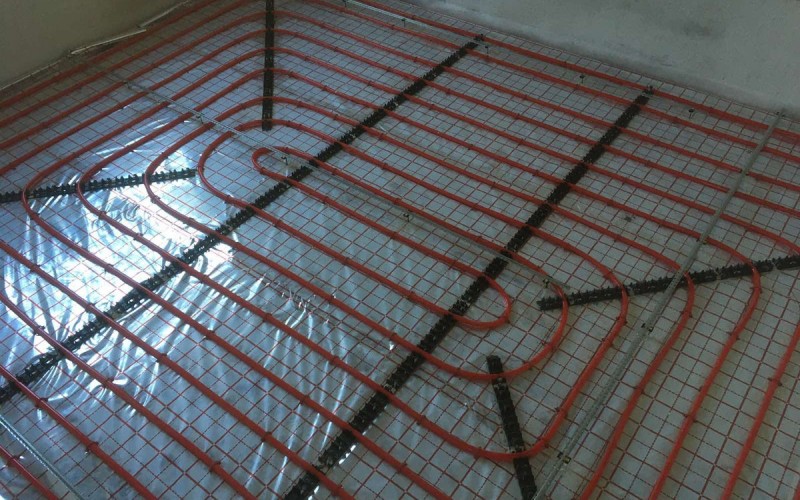 Теплые полы в частном доме