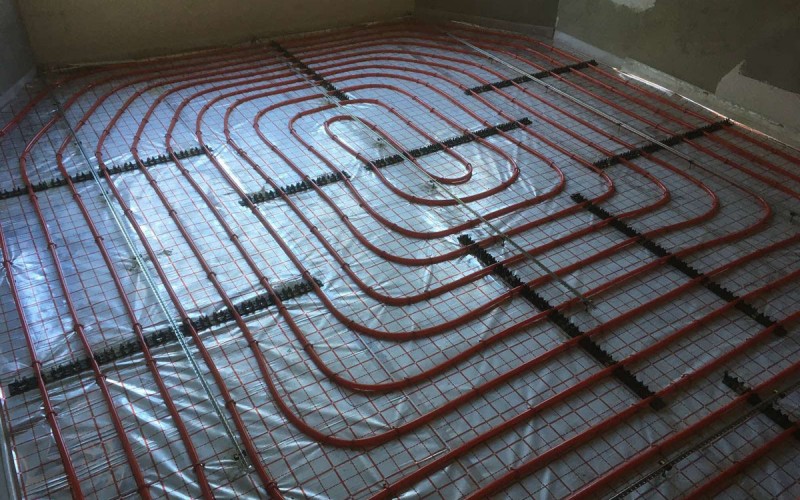 Система отопления полом