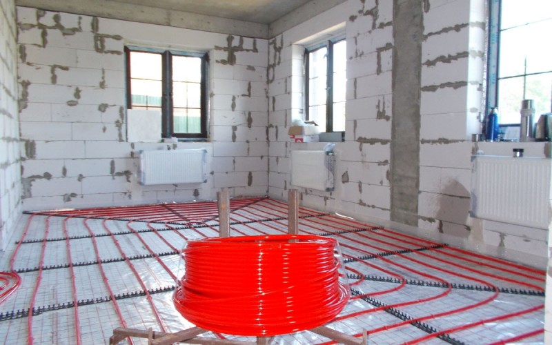 Теплые полы в частном доме