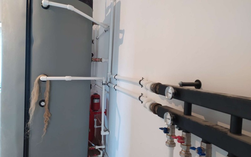 Монтаж котельной с теплоаккумулятором и электрическим котлом