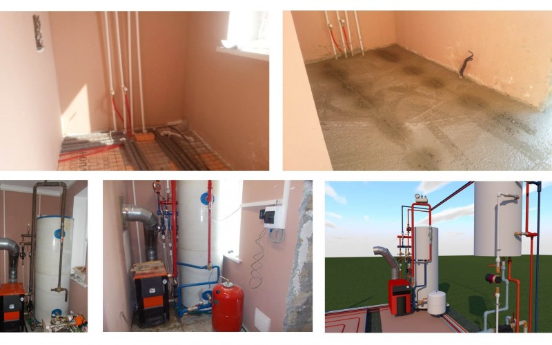 Проектирование и монтаж котельной в Щелкино