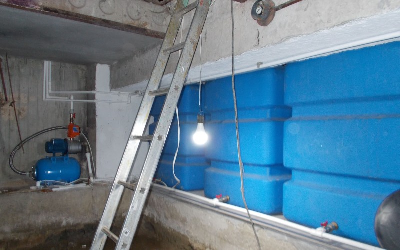 Насосная станция для бесперебойного водоснабжения