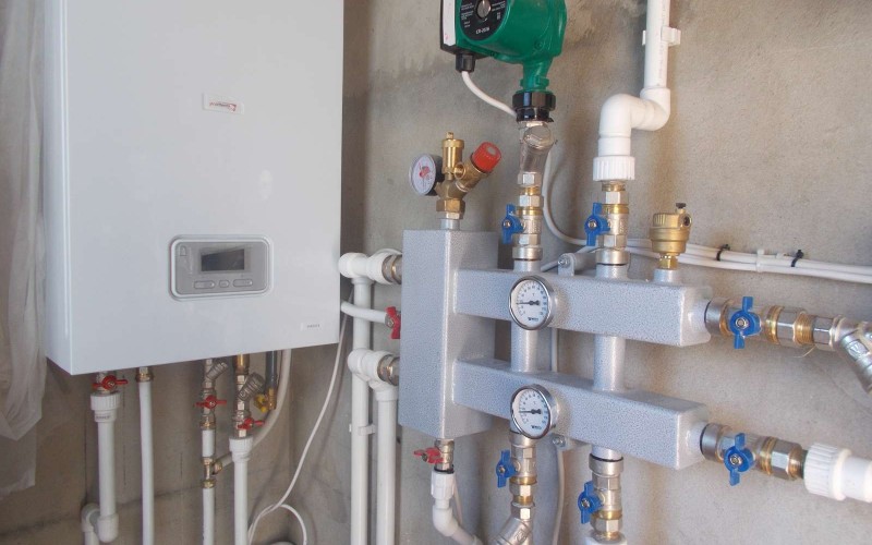 Комбинированная котельная с котлом Protherm и гидрострелкой Север